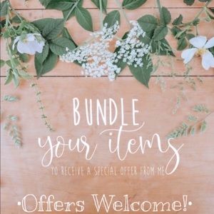 Bundle your favorite items for a discounted deal!!